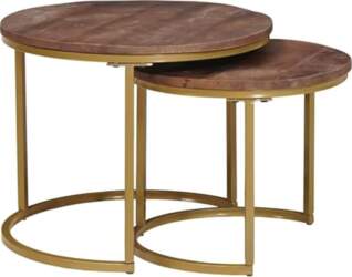 Nesting Coffee Tables Set of 2