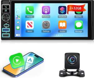 NHOPEEW 1 DIN Android auto radio