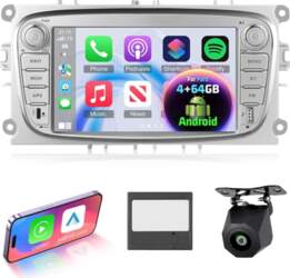 NHOPEEW 4+64G Android automašīnas radio Ford