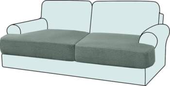 Pack of 2 stretch T cushion