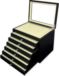 Pen Holder Box with Display Case