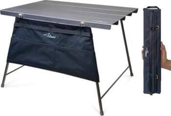 Portable Camping Table, Foldable Aluminium Folding