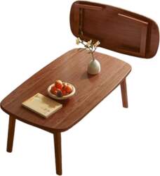 Portable Folding Coffee Table Rectangular Small