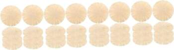 PRETYZOOM Pack of 32 Coasters Made