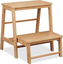 Relaxdays Folding Step Stool, 2 Steps