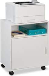 Relaxdays Rolling Container with 3 Compartments