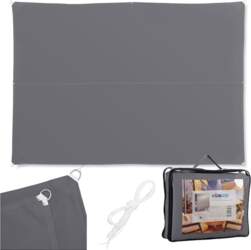 Relaxdays Sun Sail Rectangular Water Resistant