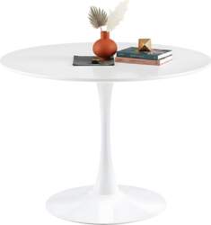 Round Dining Table White & Kitchen