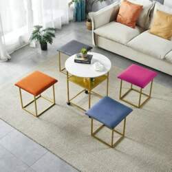 Set of 5 Colorful Nesting Coffee