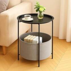 ShellKingdom Side Table, Small Round Side