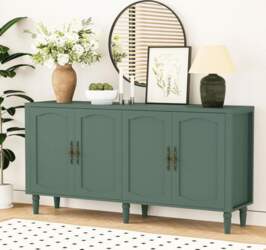 Sideboard, 160 cm Kitchen Cabinet with