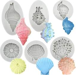 Silikona veidne Cake Fondant Shell Shell