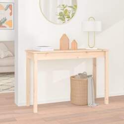 Simple Console Table Wood Narrow Sofa