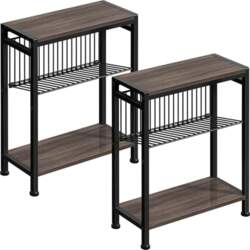 Small Side Table Set of 2