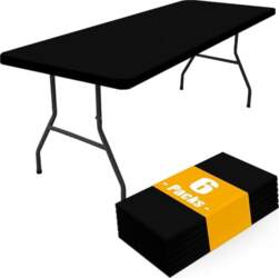 Smiry Rectangular Picnic Tablecloth Waterproof Elastic