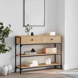 Sonoma Oak Console Table 100 x