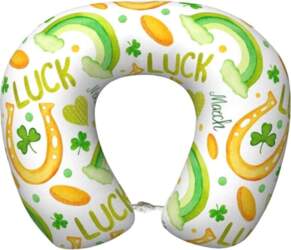 St Patrick`s Day1 Ceļojuma spilvens Memory