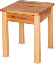 Staboos Solid Wooden Stool Doc with