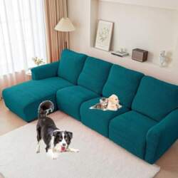 Stretch-Sofabezug-Set for Relaxsofas – Elastischer Schonbezug