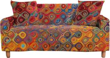 Surwin Elastic Sofa Throws, 1, 2