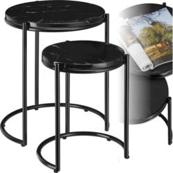 Tectake® Round Coffee Table, Small Table