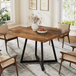 Tribesigns Square Dining Table for 2