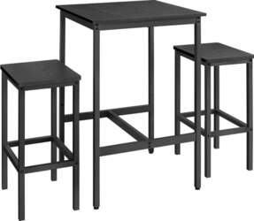VASAGLE Bar Table with Bar Stool
