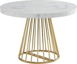 Vente-unique - Extendable Dining Table -