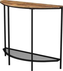 Vicco Fyrk Console Table, Rustic Oak