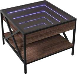 VidaXL Coffee Table with Infinity LED