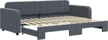 VidaXL Day Bed, Extendable Sofa Bed