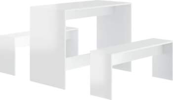 VidaXL Dining Set 3-Piece Dining Table