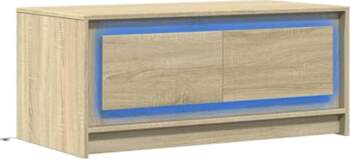 VidaXL LED Coffee Table, Side Table