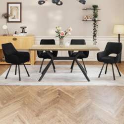 WAFTING Dining Table with 4 Chairs