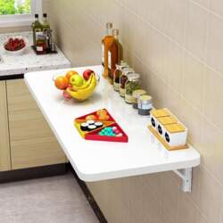 Wall Folding Table, Space-Saving, Foldable Wall