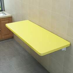 Wall Mounted Folding Table with Brackets