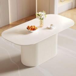 White Dining Table Large Rectangle 70&quot