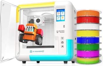 X-Maker 3D printeris ar dizaina lietojumprogrammu