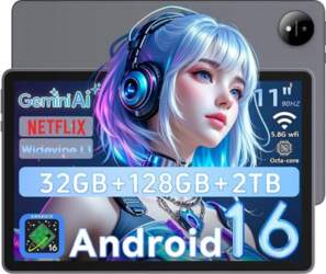 11 collu planšetdators ar Android 16