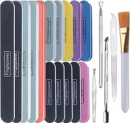 19 gab Nail File Buffer Set