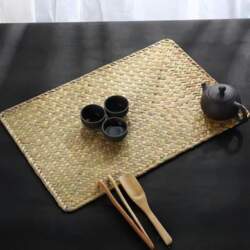 21-33 cm Rectangular Woven Placemats, Boho