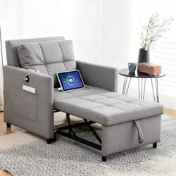 3-in-1 Sofa Bed with Sleep Function