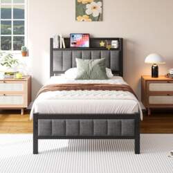 3ft Single Bed Frame with Storage