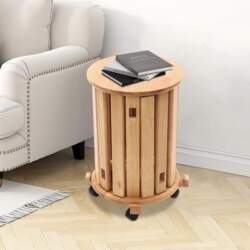 4 in 1 Stackable Wooden Stools