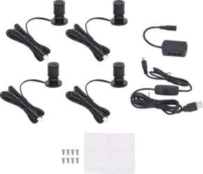 4 Pack Dimmable Mini Prožektori, USB