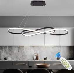 57 W dimmable LEDPendant Light, Double