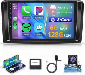 8 kodolu 6+128G Android auto radio