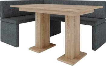 Akiko Corner Bench with Table -