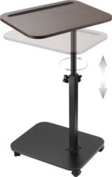 AKOLAFE Side Table Height Adjustable 360°