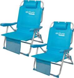 AKTIVE Pack of 2 Multiposition Folding
